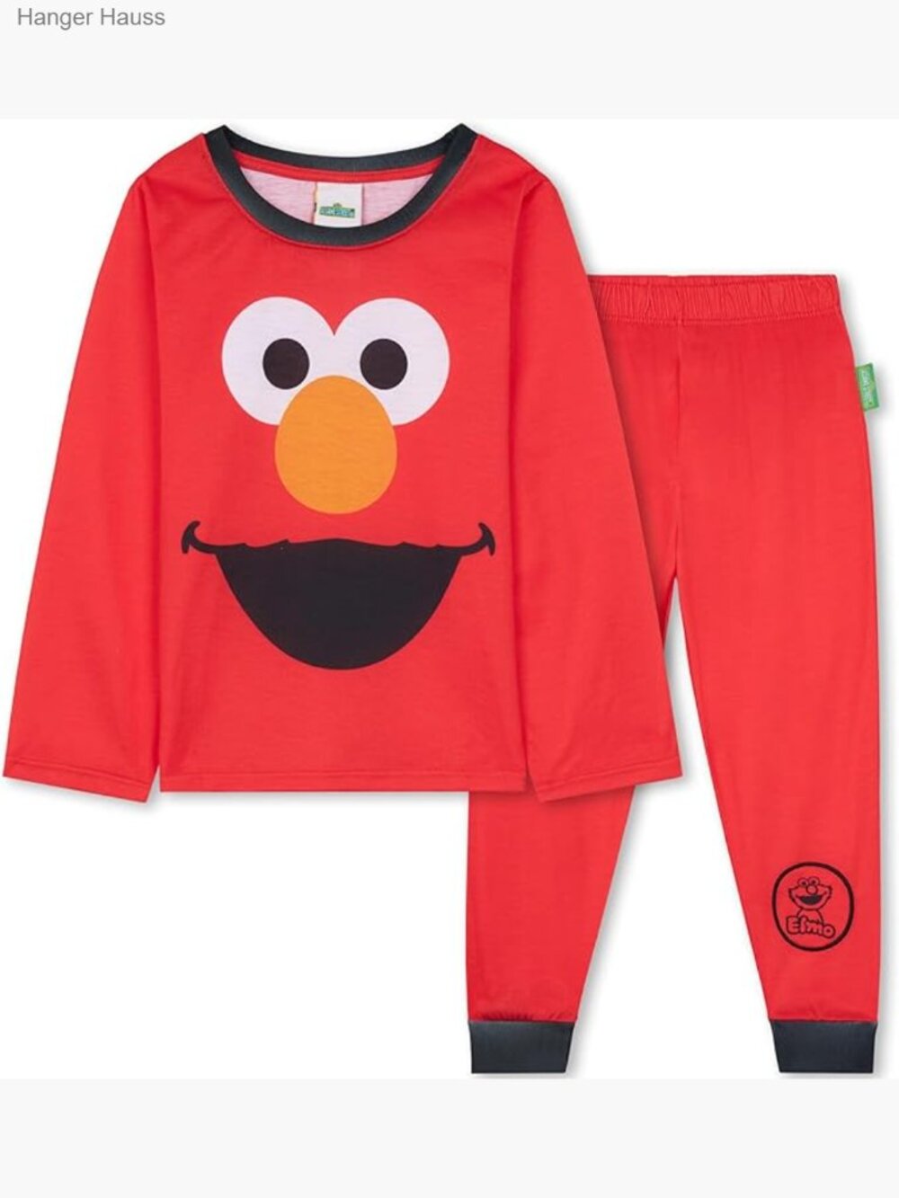 Sesame Street Elmo Cookie Monster 2 Piece Pajama Set Toddler Boys